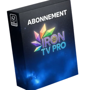 abonnement iron tv pro 12 mois 2 écrans