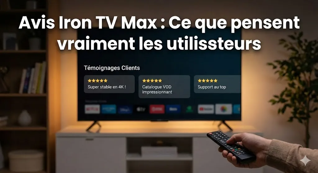Iron TV Max avis client