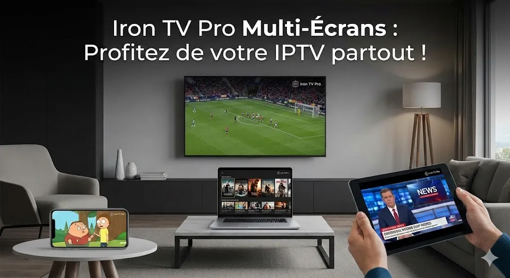 Iron TV Pro multi-écrans