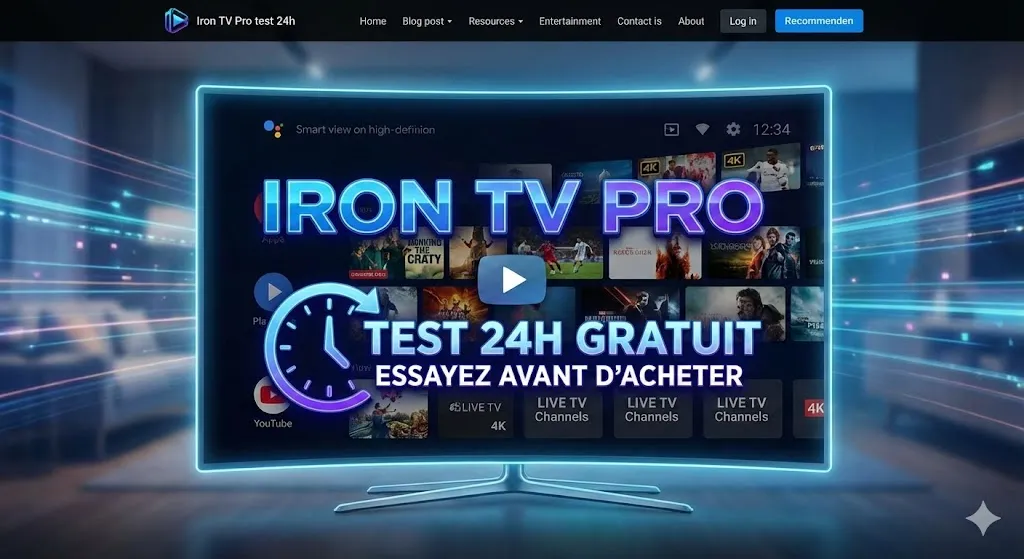 Iron TV Pro test 24h