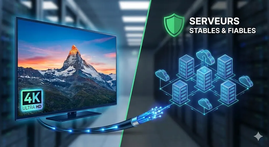 Qualité d'Image 4K et Stabilité des Serveurs